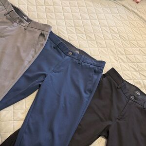 Haggar H26 Men's pants - Gray, Navy, and Black